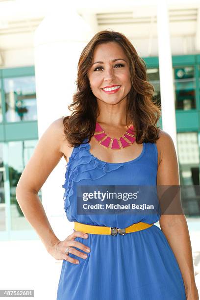 Television Host Nikki Boyer of Ovation at The Cable Show on April 30, 2014 in Los Angeles, California.