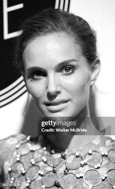 Natalie Portman attends the 4th annual festival kick-off fundraising soiree during the 2015 Toronto International Film Festival at TIFF Bell Lightbox...