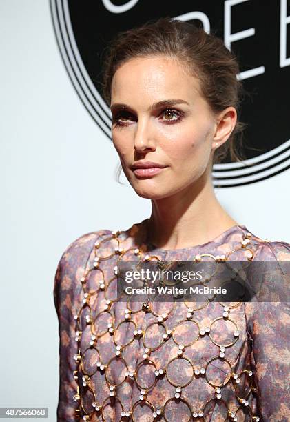 Natalie Portman attends the 4th annual festival kick-off fundraising soiree during the 2015 Toronto International Film Festival at TIFF Bell Lightbox...