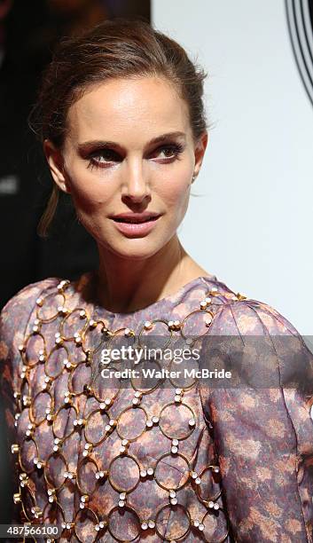 Natalie Portman attends the 4th annual festival kick-off fundraising soiree during the 2015 Toronto International Film Festival at TIFF Bell Lightbox...