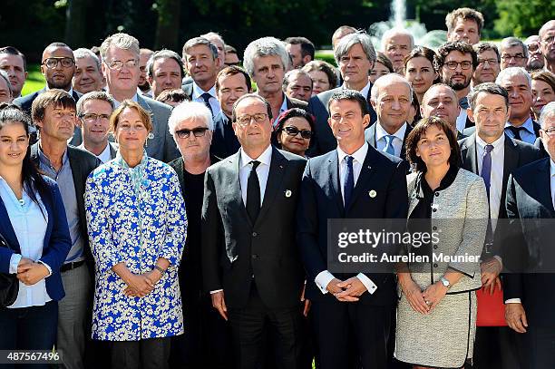 Special Envoy of the French President for the protection of the planet, Nicolas Hulot, French Minister of Ecology, Sustainable Development and...