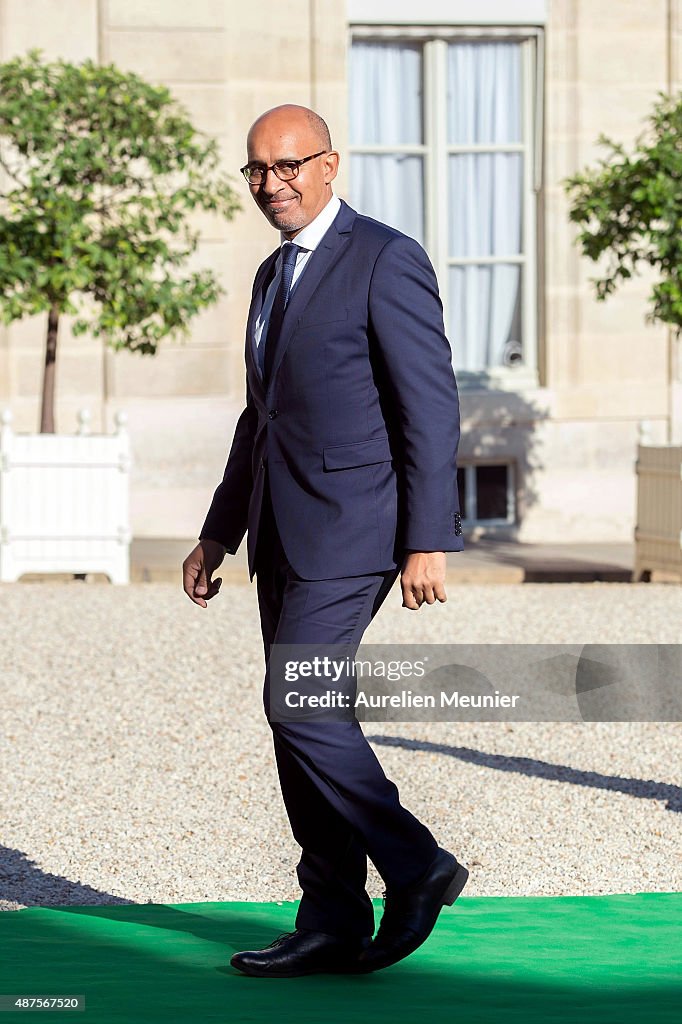 Climate Change Conference At Elysee Palace