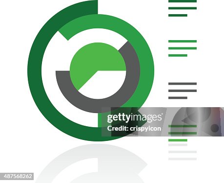 Coxcomb Chart icon on a white background. Coxcomb Chart icon on a white background.