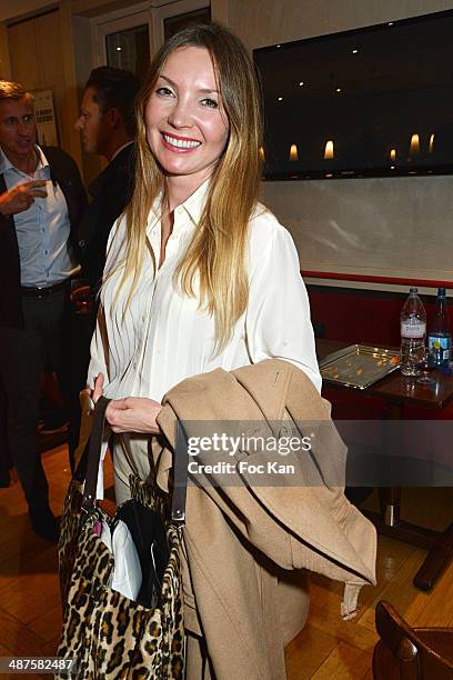 Elisa Visoanska from cosmetics attends the 'Ex Model' You Ku Franco Chinese Web Serial By Emmanuel Sapolsky And Xin Wang Screening Cocktail at SACD...