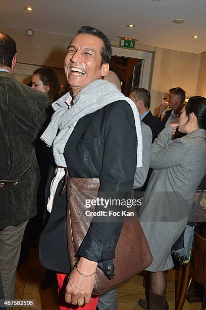 Jewellery designer Axel Jumahong attends the 'Ex Model' You Ku Franco Chinese Web Serial By Emmanuel Sapolsky And Xin Wang Screening Cocktail at SACD...