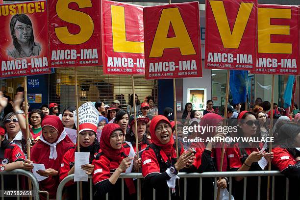 HONG KONG-LABOUR-MAY DAY, Nachrichtenfoto