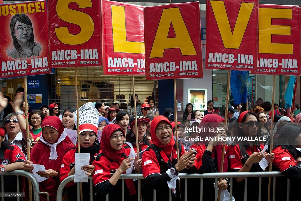 HONG KONG-LABOUR-MAY DAY