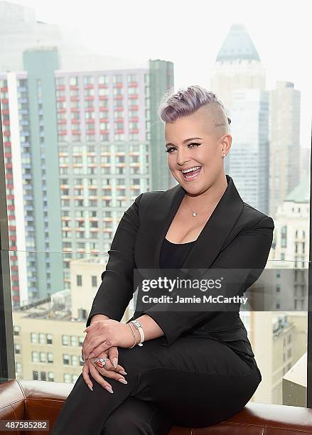 Kelly Osbourne attends the A Taste Of John Paul Ataker Presentation during Spring 2016 New York Fashion Week at The Skylark on September 10, 2015 in...