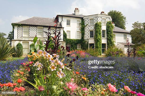 down house - charles darwin stock pictures, royalty-free photos & images