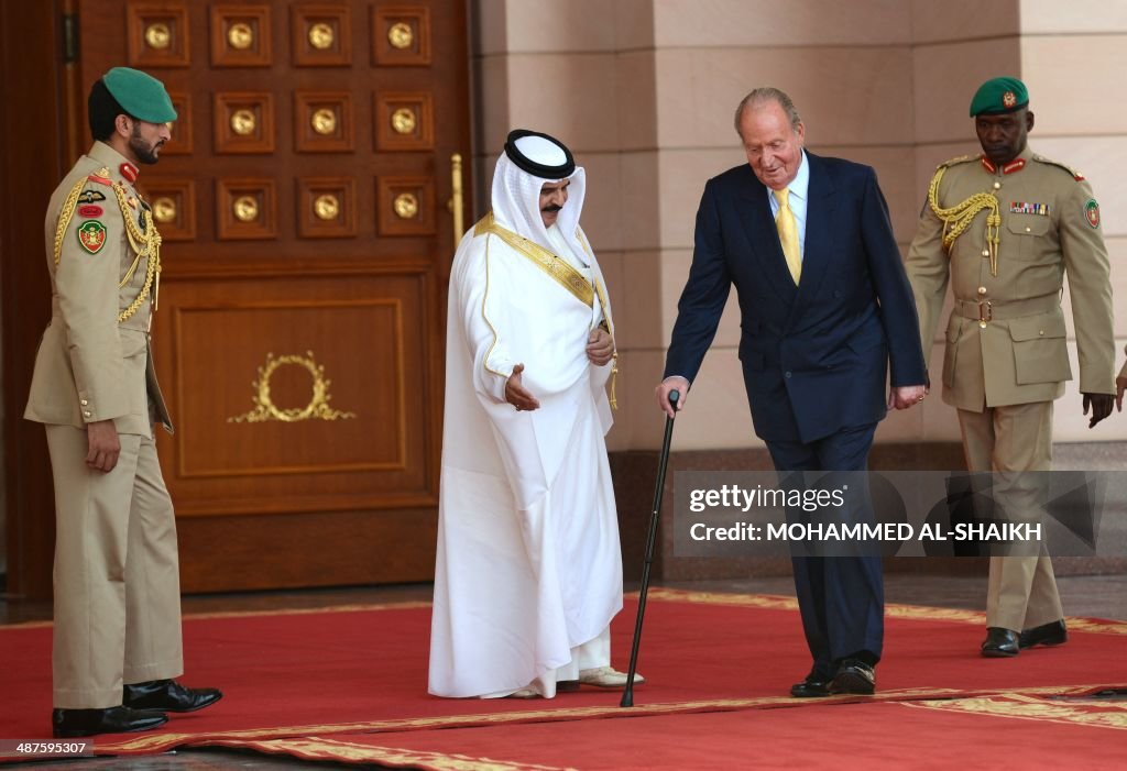 BAHRAIN-SPAIN-DIPLOMACY-ROYALS
