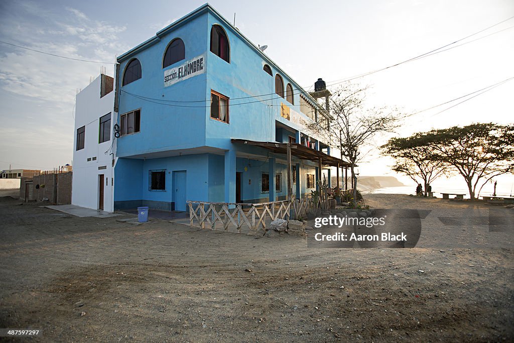 Historic surf hotel.
