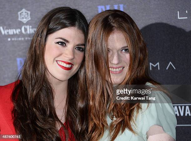 Rose Leslie attends the inaugural Battersea Power Station annual party held at Battersea Power station on April 30, 2014 in London, England.