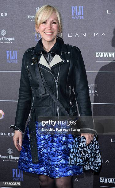 Sally Greene attends the inaugural Battersea Power Station annual party held at Battersea Power station on April 30, 2014 in London, England.