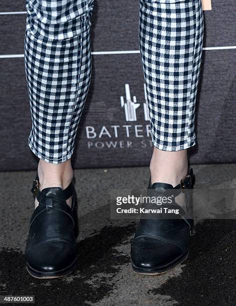 Diana Vickers attends the inaugural Battersea Power Station annual party held at Battersea Power station on April 30, 2014 in London, England.