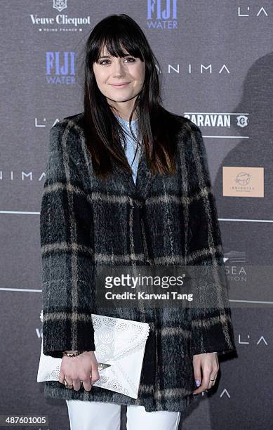 Lilah Parsons attends the inaugural Battersea Power Station annual party held at Battersea Power station on April 30, 2014 in London, England.