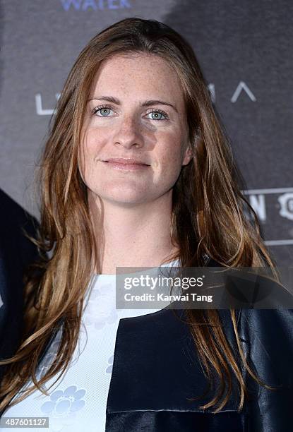 Chloe Delevingne attends the inaugural Battersea Power Station annual party held at Battersea Power station on April 30, 2014 in London, England.