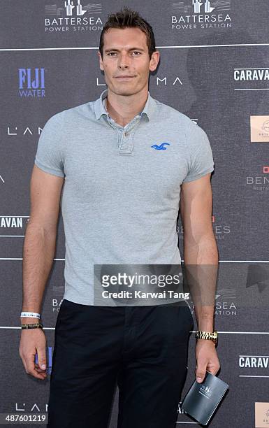 Chris Tremlett attends the inaugural Battersea Power Station annual party held at Battersea Power station on April 30, 2014 in London, England.