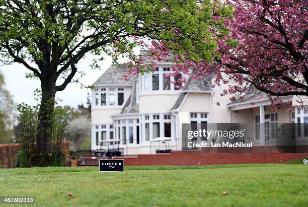 General Views of the club house during the Glenmuir PGA Professional Championships - Scottish at Blairgowrie Golf Course on May 01, 2014 in...