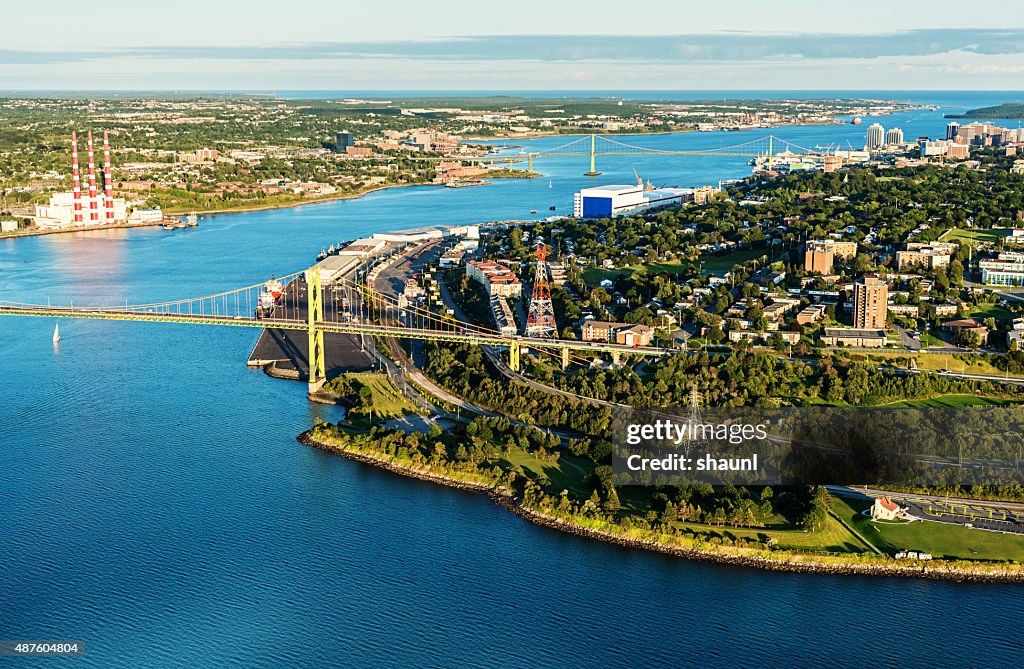 Aerial View of North End Halifax
