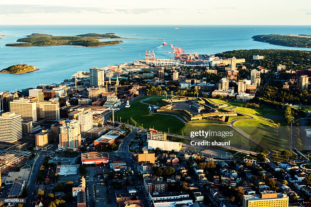 Aerial View of Downtown Halifax