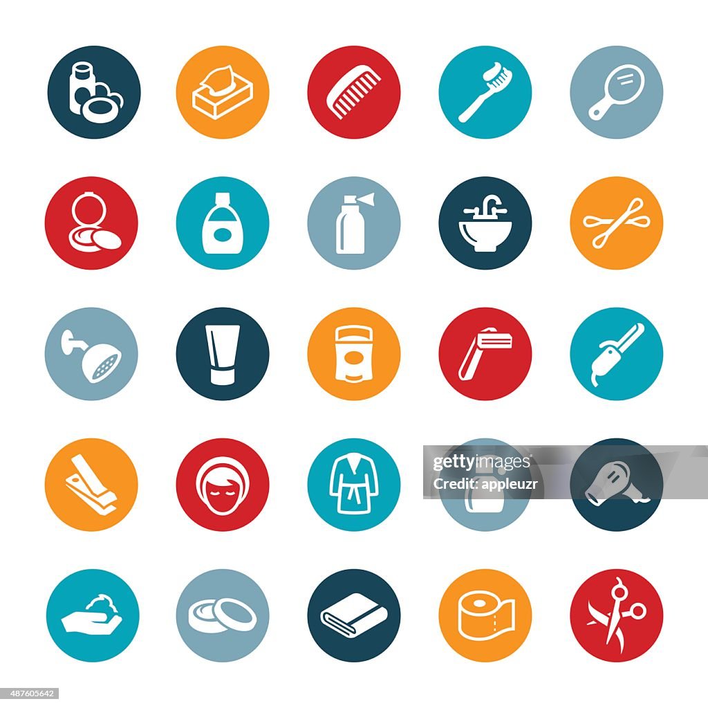 Personal Care Icons