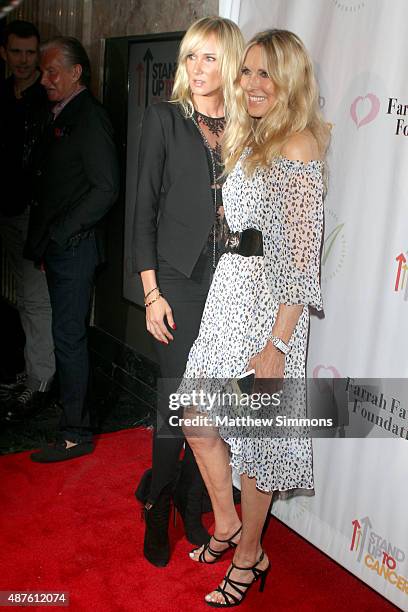 Model Kimberly Stewart and actress Alana Stewart attend the Farrah Fawcett Foundation 1st annual Tex-Mex Fiesta at Wallis Annenberg Center for the...