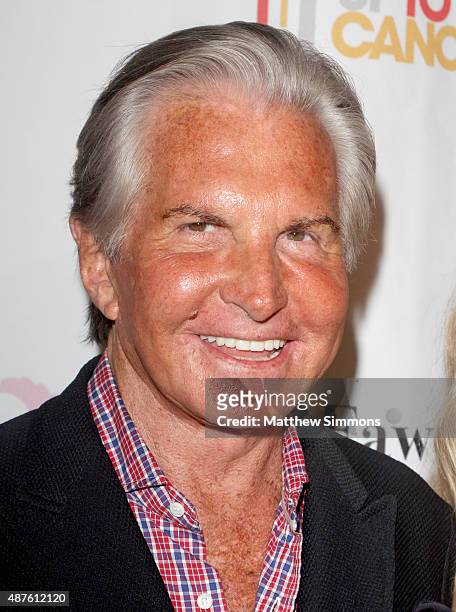 Actor George Hamilton attends the Farrah Fawcett Foundation 1st annual Tex-Mex Fiesta at Wallis Annenberg Center for the Performing Arts on September...