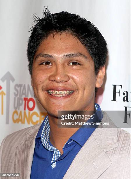 Actor Johnny Ortiz attends the Farrah Fawcett Foundation 1st annual Tex-Mex Fiesta at Wallis Annenberg Center for the Performing Arts on September 9,...