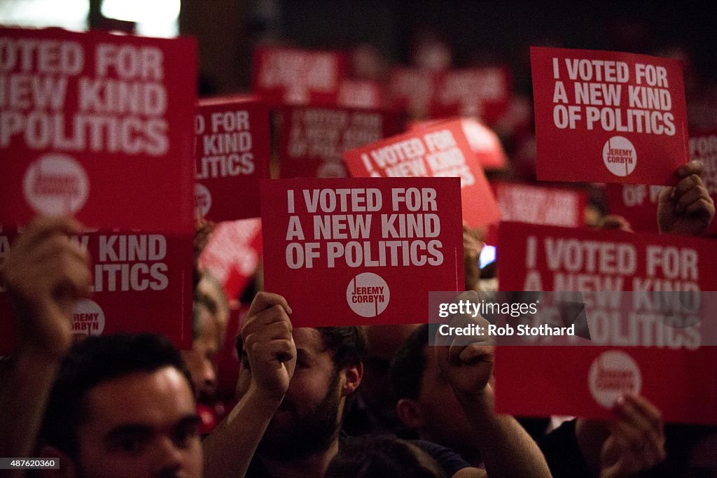 Jeremy Corbyn Holds Final Rally Of The Labour Leadership Campaign