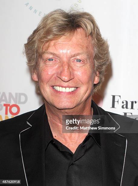 Director Nigel Lythgoe attends the Farrah Fawcett Foundation 1st annual Tex-Mex Fiesta at Wallis Annenberg Center for the Performing Arts on...