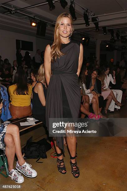 Fashion stylist Mary Alice Stephenson attends the Marissa Webb fashion show during Spring 2016 MADE Fashion Week at Milk Studios on September 10,...
