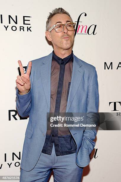 Actor Alan Cumming attends The Daily Front Row's Third Annual Fashion Media Awards at the Park Hyatt New York on September 10, 2015 in New York City.