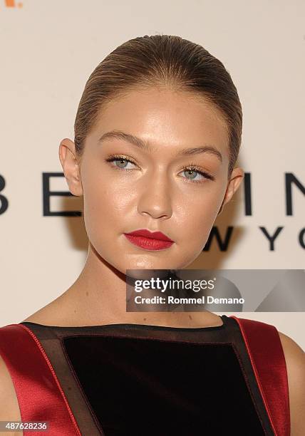 Model Gigi Hadid attends The Daily Front Row's Third Annual Fashion Media Awards at the Park Hyatt New York on September 10, 2015 in New York City.