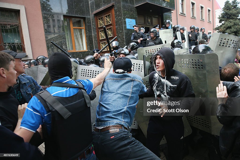 Tension Mounts In Eastern Ukraine