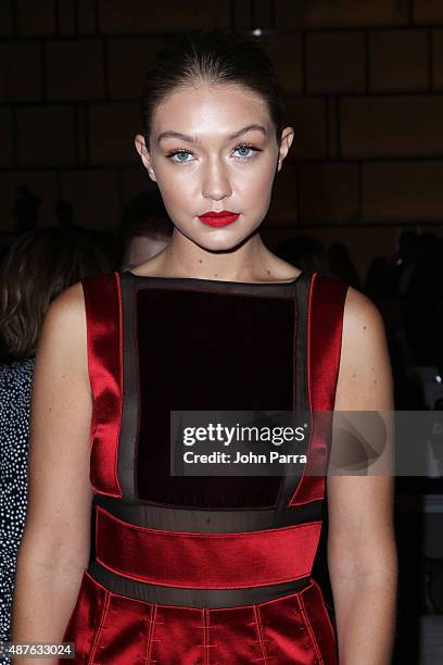 Model Gigi Hadid attends The Daily Front Row's Third Annual Fashion Media Awards at the Park Hyatt New York on September 10, 2015 in New York City.