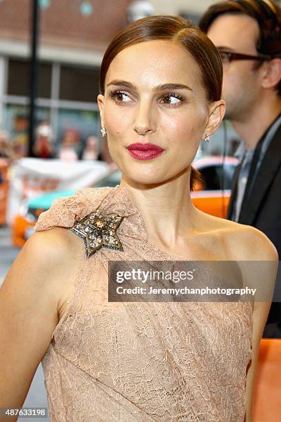 Director/Writer/Actress Natalie Portman attends the "A Tale Of Love And Darkness" premiere during the 2015 Toronto International Film Festival at...
