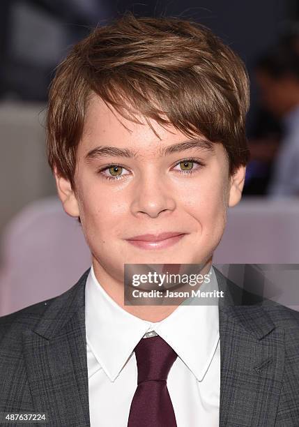 Actor Judah Lewis attends the "Demolition" premiere and opening night gala during the 2015 Toronto International Film Festival at Roy Thomson Hall on...