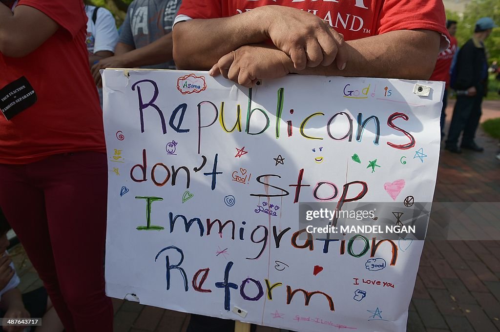 US-IMMIGRATION-PROTEST