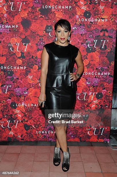 Actress Selenis Leyva attends the NYMag and The Cut fashion week party at The Bowery Hotel on September 10, 2015 in New York City.