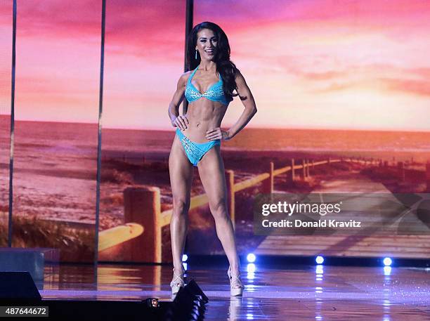 Miss Minnesota, Rachel Latuff attends the Thursday Night Preliminaries - 2016 Miss America Competition at Atlantic City Boardwalk Hall on September...