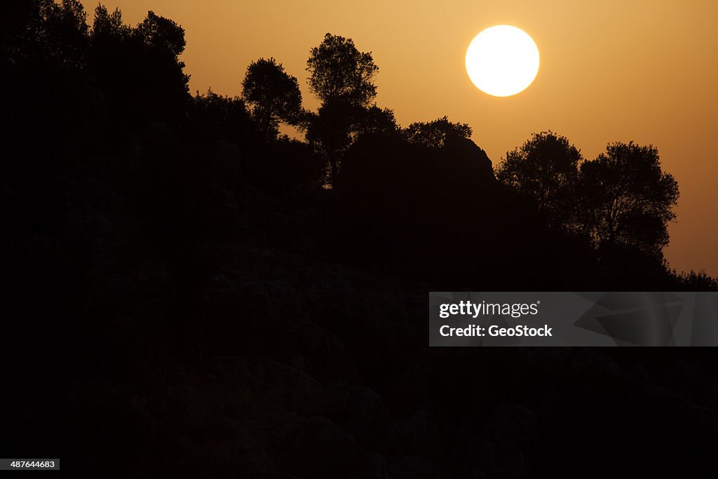 Sunrise on the Mediterranean