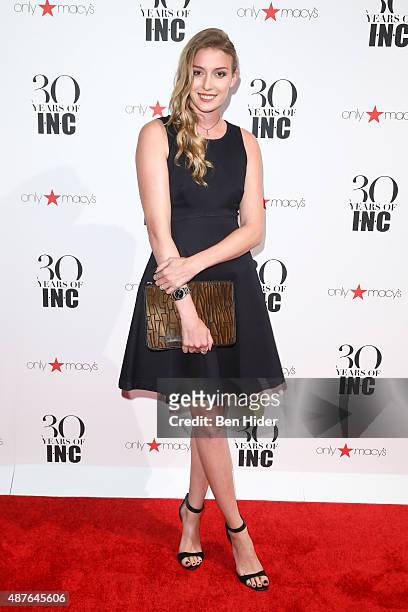 Leslie Kirchhoff attends the celebration for 30 Years of I-N-C Collection at IAC Building on September 10, 2015 in New York City.