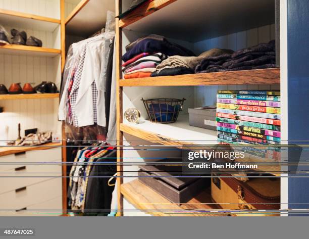 Founder and CEO of Tumblr, David Karp's home is photographed for T Magazine on June 26, 2013 in Brooklyn, New York. Inside the closet.