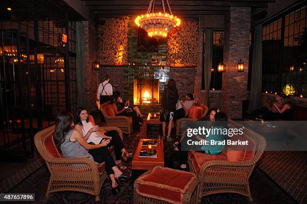 General view of atmosphere at the NYMag and The Cut fashion week party at The Bowery Hotel on September 10, 2015 in New York City.