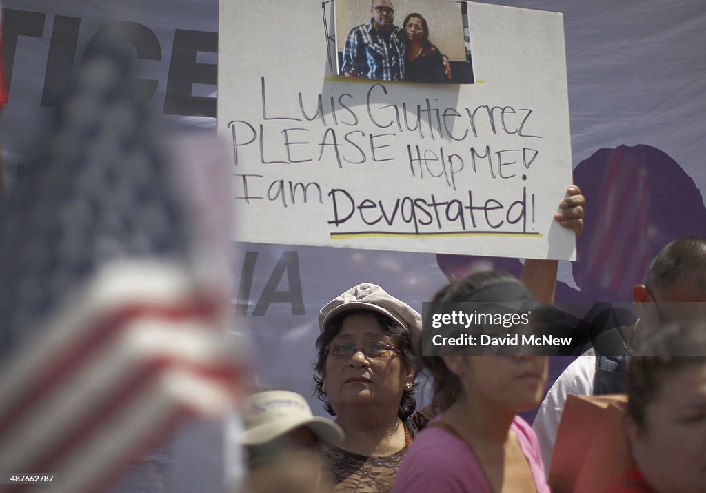 LA May Day Marches Celebrate Workers, Push For Immigration Reform