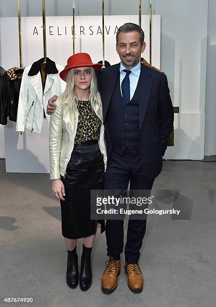 Fashion Director for Esquire Nick Sullivan and designer Savannah Yarborough attend as AXE and Esquire present the AXE White Label Collective during...