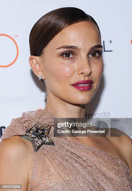 Actress Natalie Portman attends the 'A Tale Of Love And Darkness' premiere during the 2015 Toronto International Film Festival at the Winter Garden...