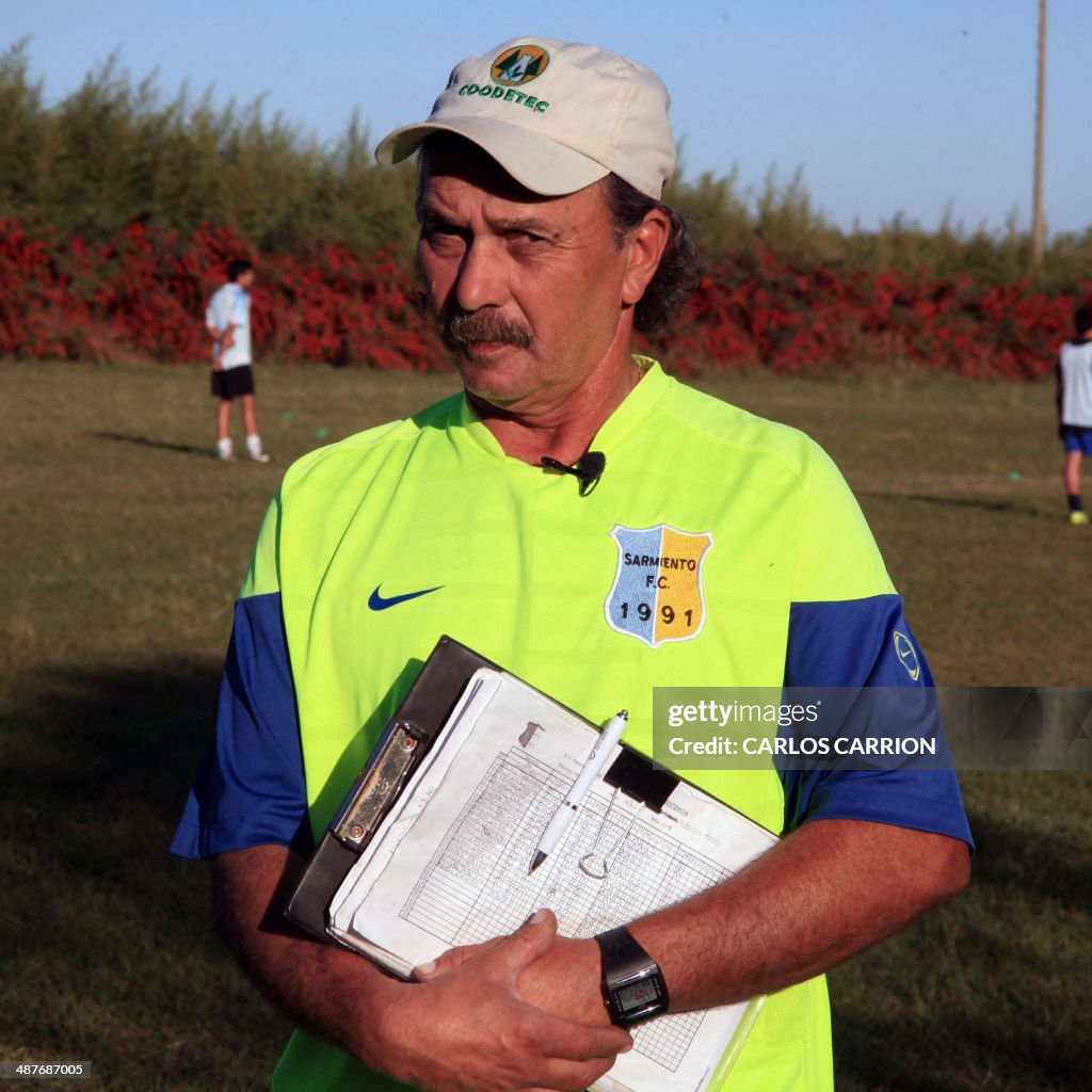 Ernesto Vecchio, former coach of Argentine football star Lionel