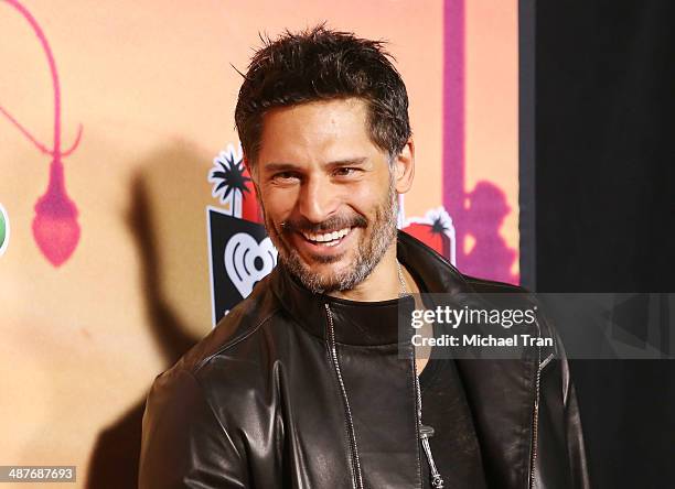 Joe Manganiello attends the 2014 iHeartRadio Music Awards - press room held at The Shrine Auditorium on May 1, 2014 in Los Angeles, California.