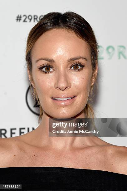 Catt Sadler attends the Refinery29 presentation of 29Rooms, a celebration of style and culture during NYFW 2015 on September 10, 2015 in Brooklyn,...